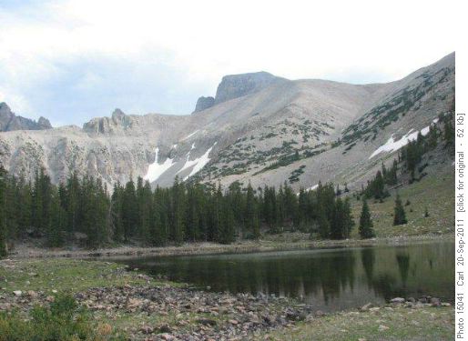 Wheeler Peak and Stella Lake
