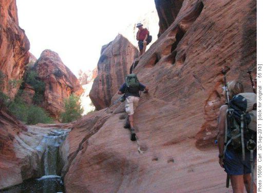 Crux of Quail Creek Canyon
