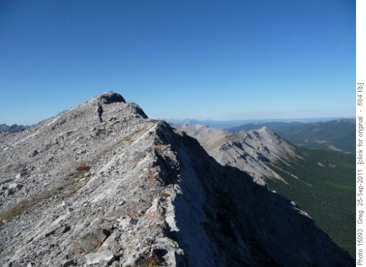 Approaching the north end of Nihahi Ridge