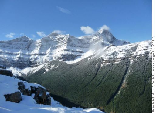 Mt. Lougheed 1-3 from Mt. Allan NW ridge