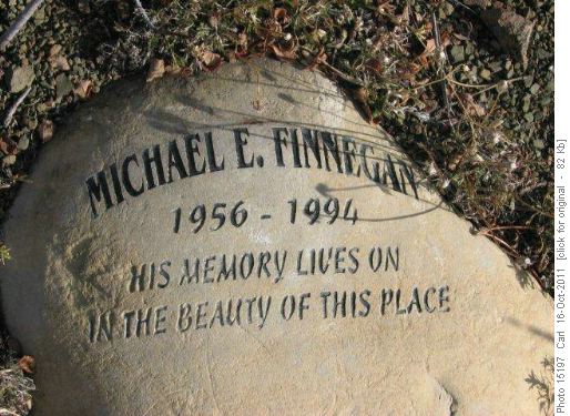 Memorial found on the ridge