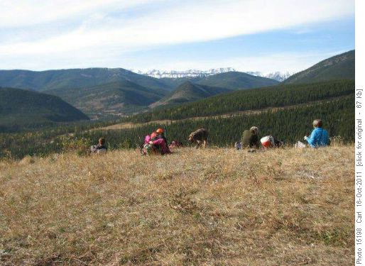 Lunch on the ridge