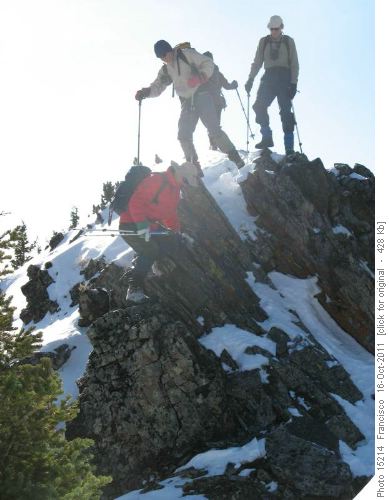 Peter, Arnold, Manfred descending