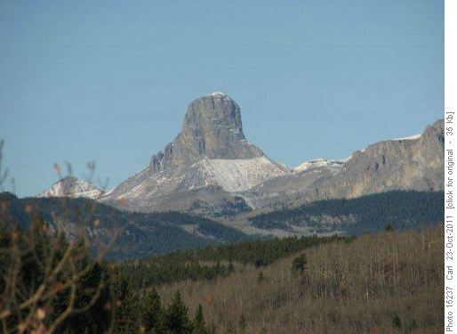 Devil's Head above Leseuer Creek