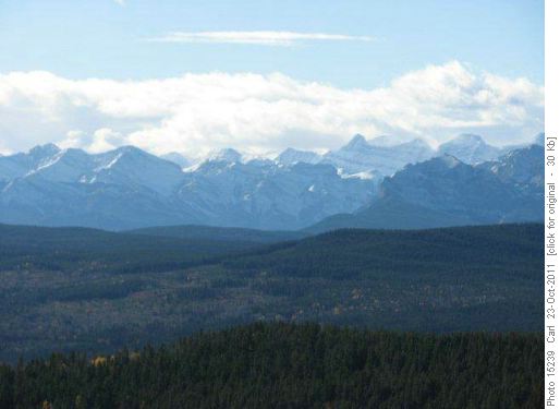 Rockies from the summit