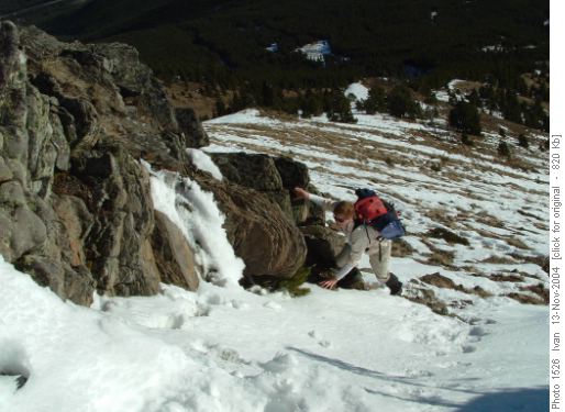 Raspberry Ridge ascent