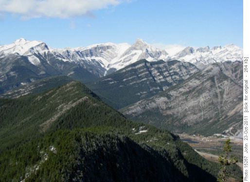 McConnell ridge looking west