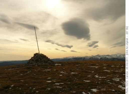 Discouraging Sky in the West - Prairie Mtn.