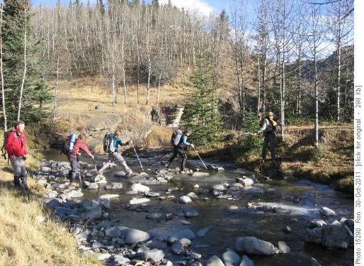 Crossing Dyson Creek