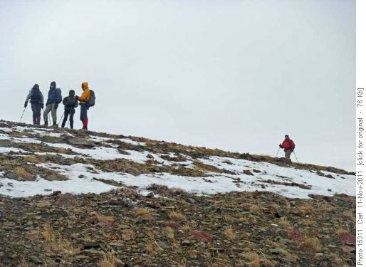 Pow-wow on Mist Ridge