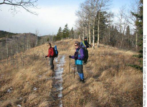 On the East Ridge of Lost Knife Creek Hills
