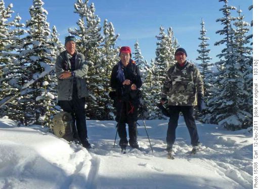 Philip, Stuart and Carl at Skogan Loop summit