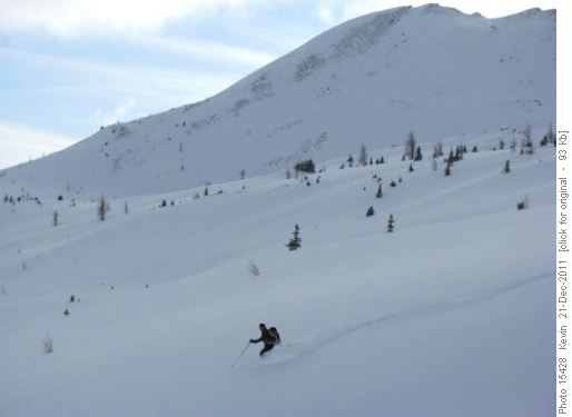 Carl cranking a few turns