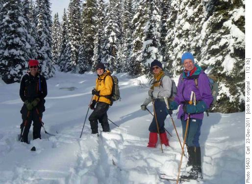 Stuart, Damian, John and David in upper Johnston Creek