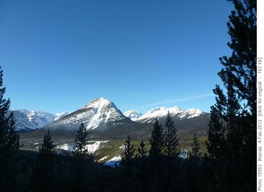 View towards Boom and Chickadee Valleys