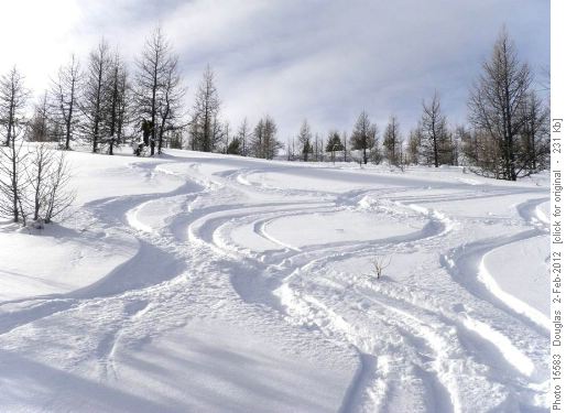 Marginal snow at Purple Bowl