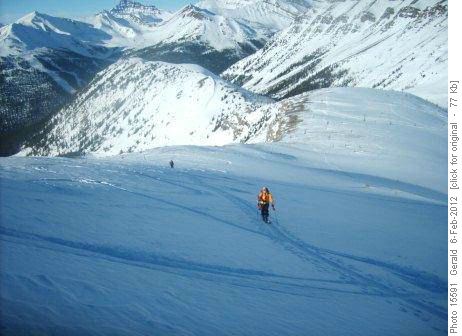 Wolverine Ridge-near top