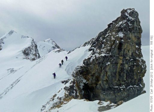 Heading to Mt St Nicholas (Mt Olive at left)