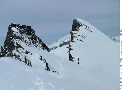 Our track to Mt St Nicholas