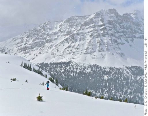 Summit of north end of Mosquito Peak slopes