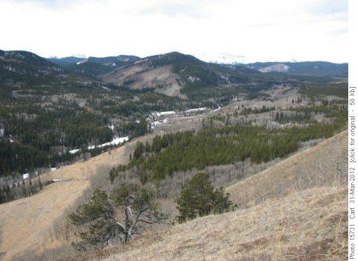 View to Mt. McNabb from the hills