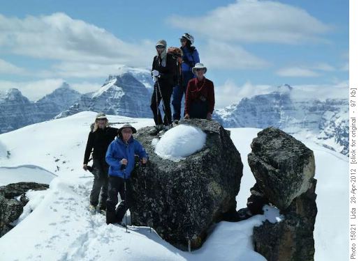Summit Unity peak (Temple and Purple mound behind us).