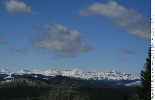 Mountain view from high point