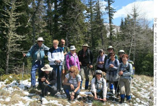Group at lunch location