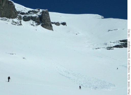 Heading up the shoulder of Storm Mountain ridge