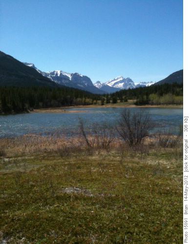 View form Middle Lake