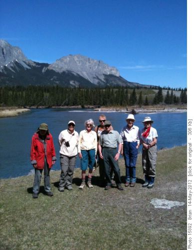 Lunch on the Bow River
