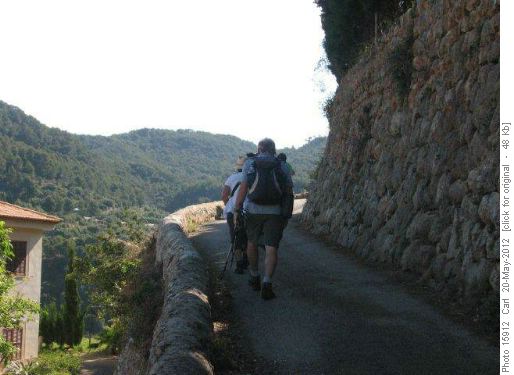 Starting the Ruta de Pedra en Sec in Mallorca
