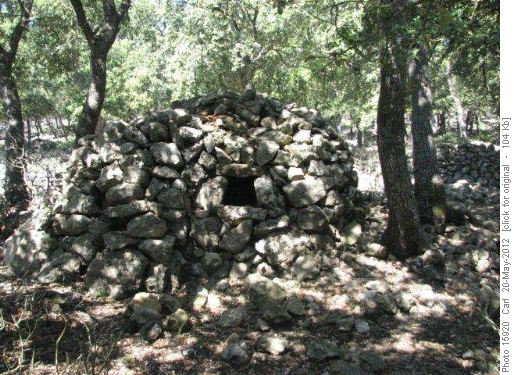 Limestone bread oven