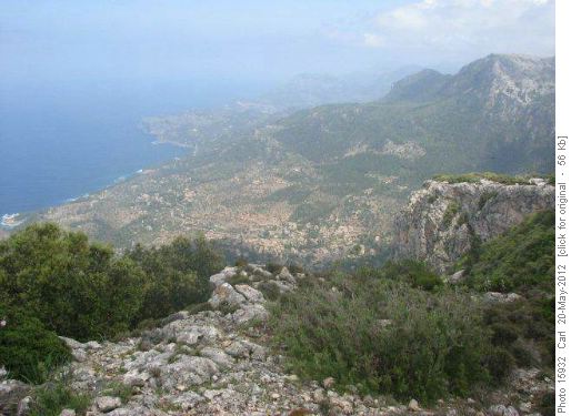 Descent to Deia from Cingles de Son Rutllan