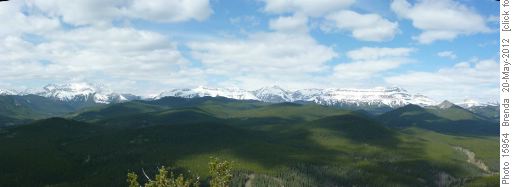 View from the ridge