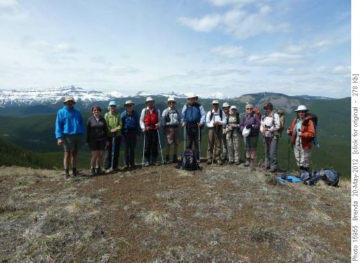 The group on the last bump