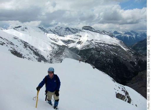 Doug with Cougar Peak behind