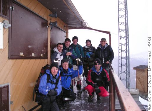 {148 ka bo}; {848 je de}; {454 gr de}; {855 ma jo}; {166 be fr}; {433 iv pu}; Ian; & {385 ji po} at Barrier Lake Fire Lookout.
