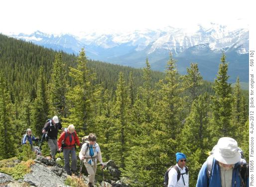 South end of powderface ridge