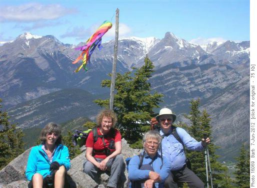 Brieta, Melissa, Mel, Doug a summit