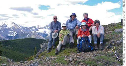 Summit of Bull Creek Hills with Mt Holy Cross in background