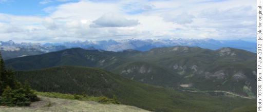 Hunchback Hills from Cox Hill