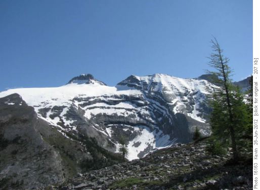 Mt Sparrowhawk with Read's Tower to the left