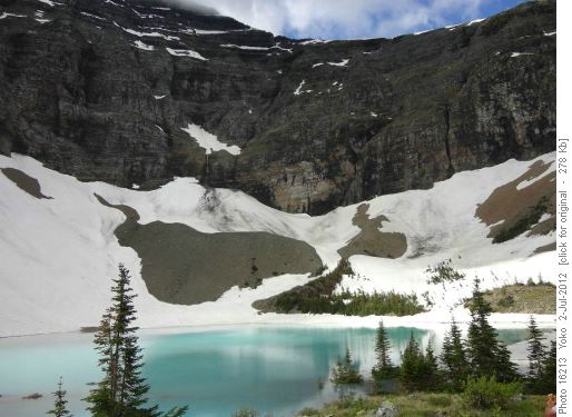 Haig Lake, Castle Mt. Ski resort