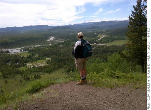 Overlooking Allen Bill pond from Fullerton Loop