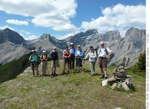 Our group at Wind Ridge Summit