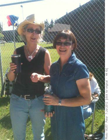 {1129 Denise Taylor} & {522 Brenda Everitt} at the Pancake Breakfast