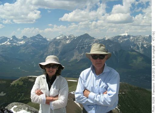 {976 Jeannette Procter} & {607 Damian Gannon} on Old Baldy Mountain