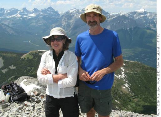 {976 Jeannette Procter} & {278 Francisco Gali}. Summit of Old Baldy Mountain