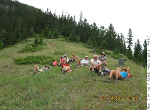 Ron Hunter Knoll /Philip, Yoko, Barb, Jeannette, Francisco, Dave, John, Norman, Kathy.